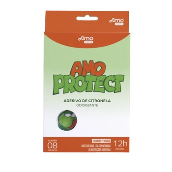 Amo Protect adesivo de citronela com 8 unidades - Babydeas