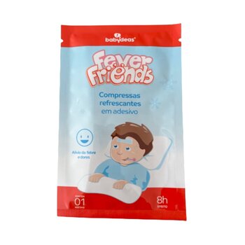 Fever Friends compressas refrescantes para alívio da febre 1un - Babydeas