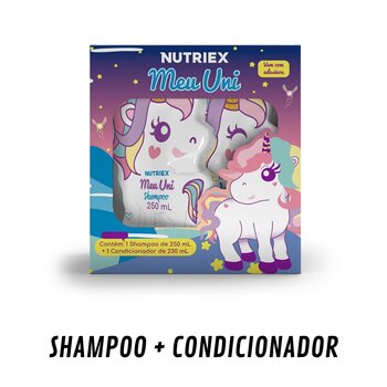 Kit Meu Uni (Shampoo 250ml + Condicionador 230 ml) - Nutriex