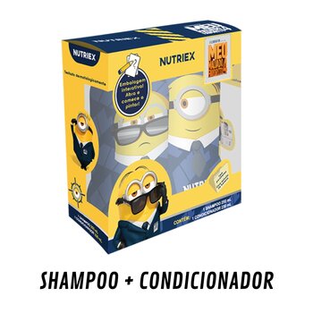 Kit Minions (Shampoo 250ml + Condicionador 230 ml) - Nutriex