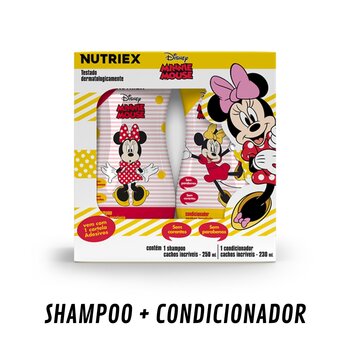 Kit Minnie Cachos (Shampoo 250ml + Condicionador 230 ml) - Nutriex