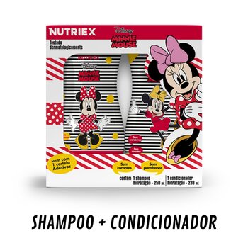 Kit Minnie Hidratados (Shampoo 250ml + Condicionador 230 ml) - Nutriex