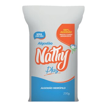 Algodão hidrófilo 250g - Nathy