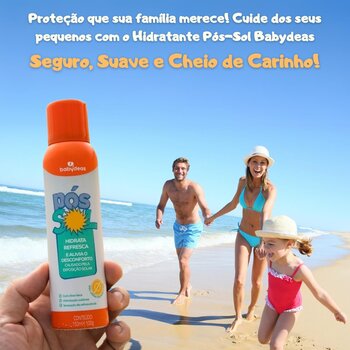 Hidratante Pós-Sol 150ml - Babydeas