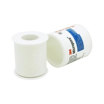 Fita Adesiva Micropore 50mm x 10m Branco - 3m