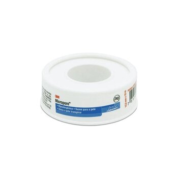 Fita Adesiva Micropore 12,5mm x 10m Branco - 3m