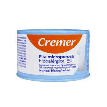 Fita Microporosa 2,5cm x 4,5m Branco - Cremer