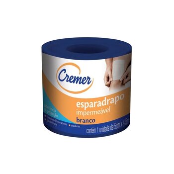 Esparadrapo Impermeável 5cm x 4,5m - Cremer