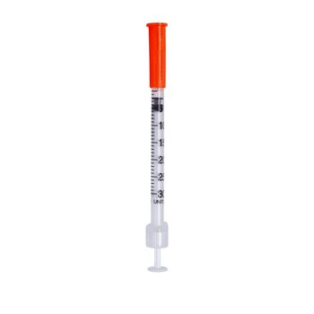 Seringa Para Insulina 0,3ml 6x0,25mm Cx C/ 100 - Uniqmed