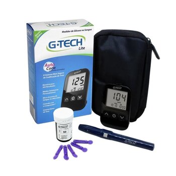 Kit Medidor De Glicose G-Tech Free lite - G-Tech