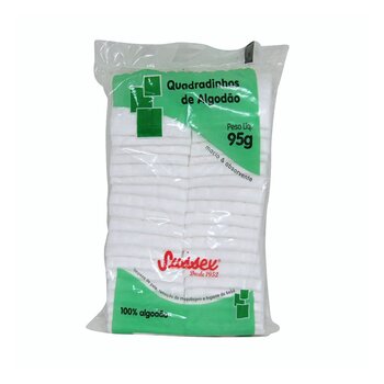 Algodão hidrófilo quadrado 95g - Sussex