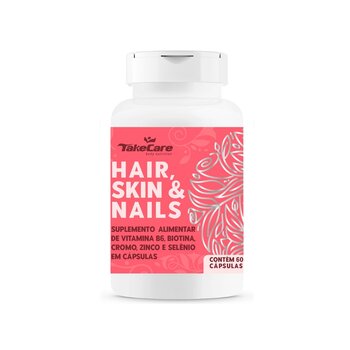 Hair, Skin & Nails 60 Cápsulas 1.000 Mg - Take Care