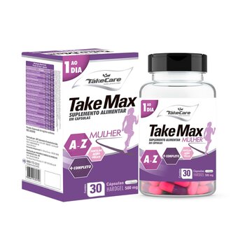 Take Max Mulher 30 Cápsulas 500mg - Take Care