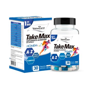 Take Max Homem 30 Cápsulas 500mg - Take Care