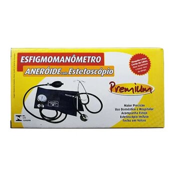 Kit Aparelho de Pressão c/ Estetoscópio - Premium