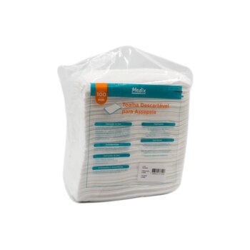 Toalha Para Banho e Higiene pct c/100 - Medix